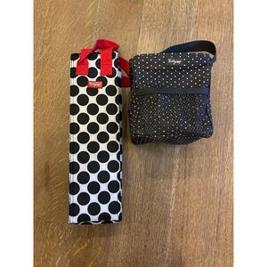 31 Bags Bundle – Insulated Wine Bag & Small Tote – Polka Dot‎ Design